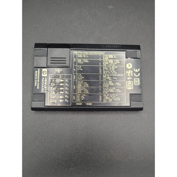 Vintage Hewlett Packard HP 12C Financial Calculator with Original Case Sleeve - Picture 2 of 8